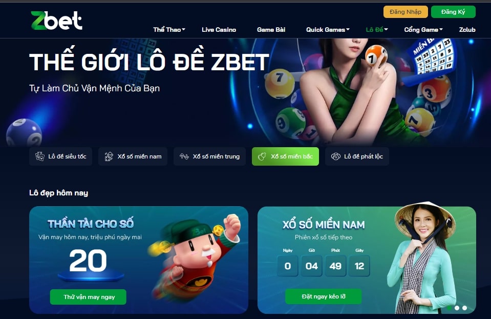 Xổ số Zbet - Nơi đầu tư an toàn 