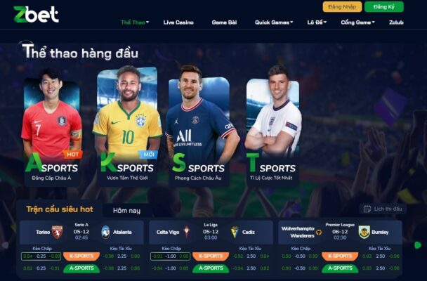 Hướng dẫn chơi 360 thể thao Zbet chi tiết 