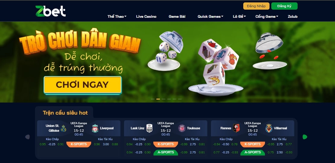 Link vào game bài nhà cái Zbet chính thức, không bị chặn 1 Nhấn chọn vào mục Game Bài của Zbet để mở trò chơi