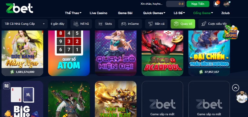 link vào quay số nhà cái zbet