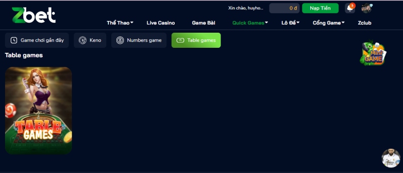 link vào table game nhà cái zbet